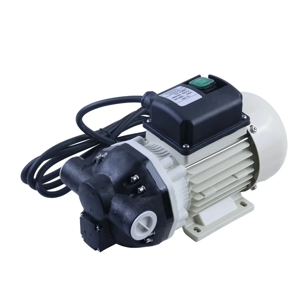 Electric Diaphragm Pump 220V, Self-Priming Chemical Transfer Pump for Acids Alkalis Solvents, Corrosion-Resistant Chemical Pump