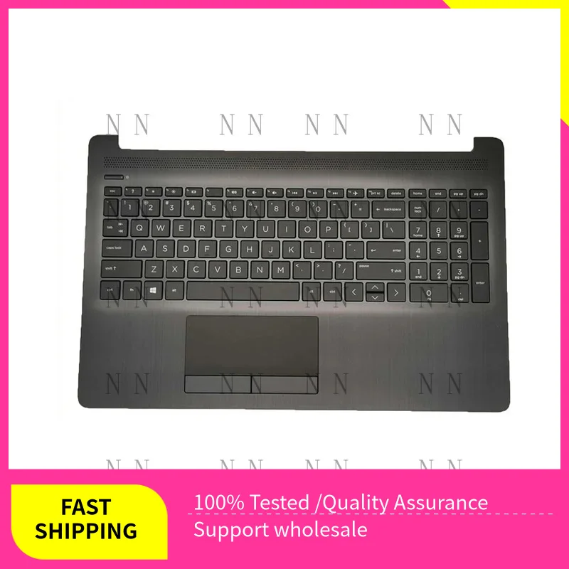 

GGT New For HP 15DA 15DR 15-DA0012DX 15-DA0053WM Palmrest + Keyboard L20386-001