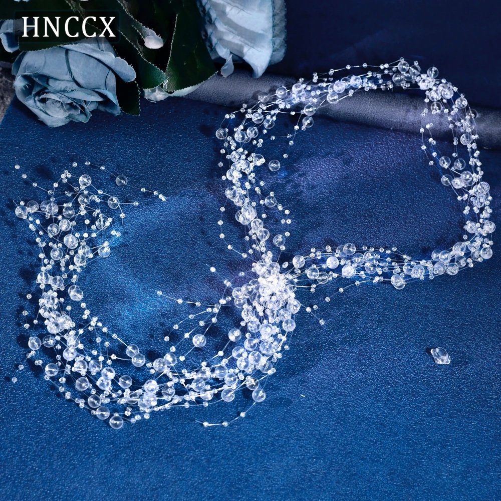 Youlapan estilo boêmio cristal cabelo videira atmosfera enfeites de cabelo de noiva popular feminino cocar meninas fotografia adereços hp538