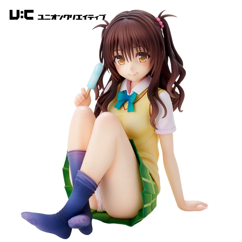 

Original Union Creative Yuuki Mikan To LOVE-Ru Genuine Anime Model PVC 15CM Decoration Collectible Model Doll Statuette Gift