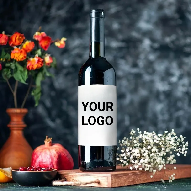10 PCS Customized Photo Wine Label Stickers Suitable for Couples' Birthdays Anniversary Weddings Bachelor Parties