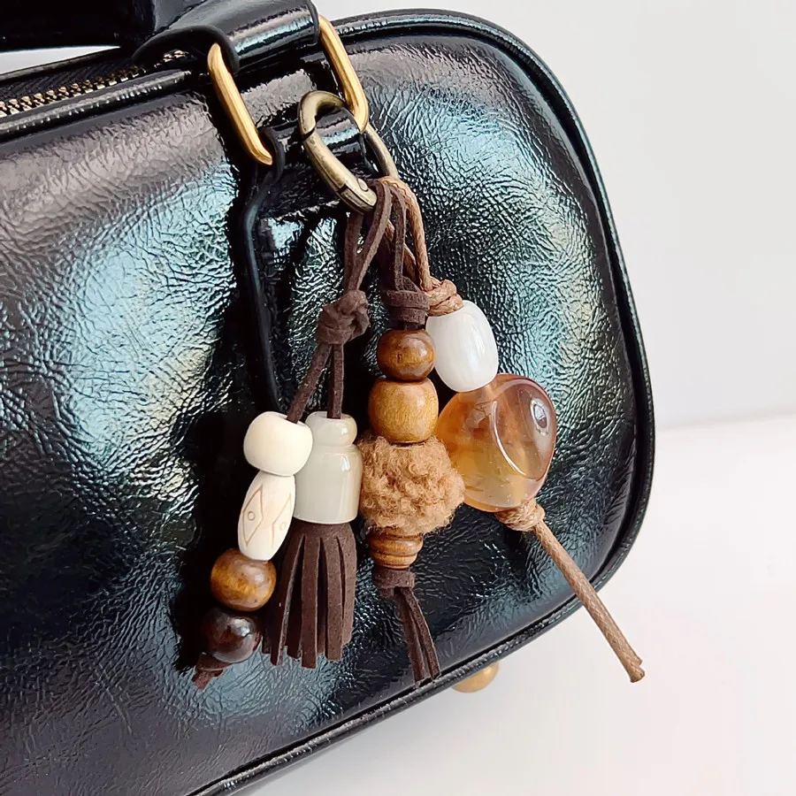 Retro Quasten-Plüsch-Schuhcharms, handgewebte, vielseitig einsetzbare DIY-Accessoires, frische Farb-Anhänger, modische Dekoration für Schuhe und Stofftaschen – Detail 8