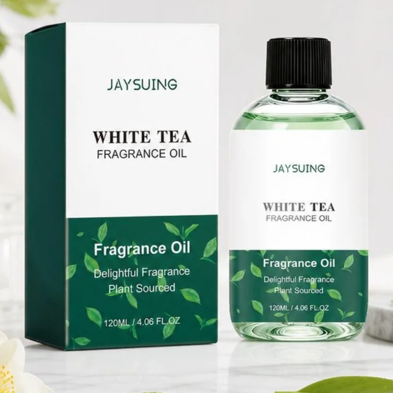 120ml White Tea Fragrance Oil Delightful Natural Plant Aroma Oil For Candle Soap Diffuser Home Scenting Skin Friendly Perfume