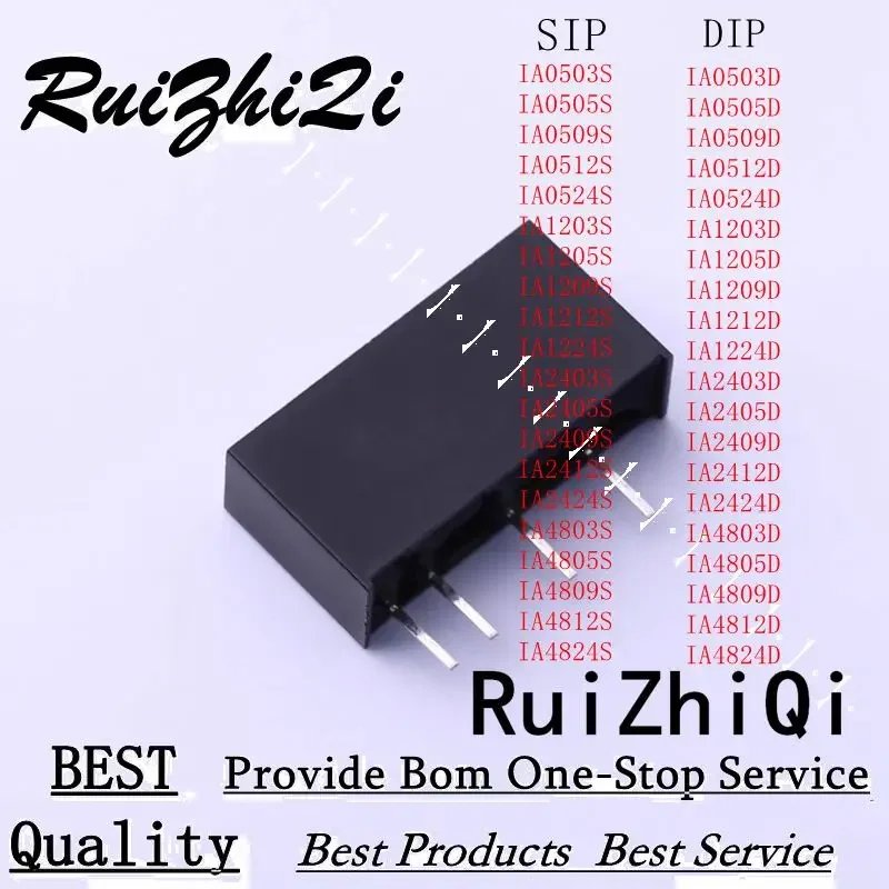 10PCS/LOT IA1212D IA1224D IA2403D IA2405D IA2409D IA2412D IA2424D IA4803D IA4805D IA4809D IA4812D IA4824D DC/DC 1W CONVERTERS