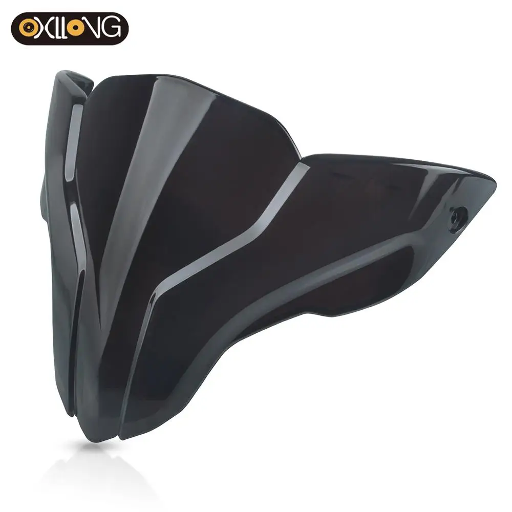 Motorcycle screen Windshield Double Bubble Spoiler Windproof Windscreen Deflector For BAJAJ Pulsar NS200 NS/200 RS/200 AS