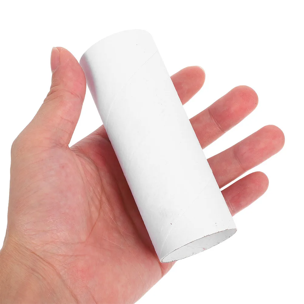 30 pcs Craft Halloween Christmas New Year Cardboard Cylinder Cardboard Paper Roll Crafting Paper Class Supplies
