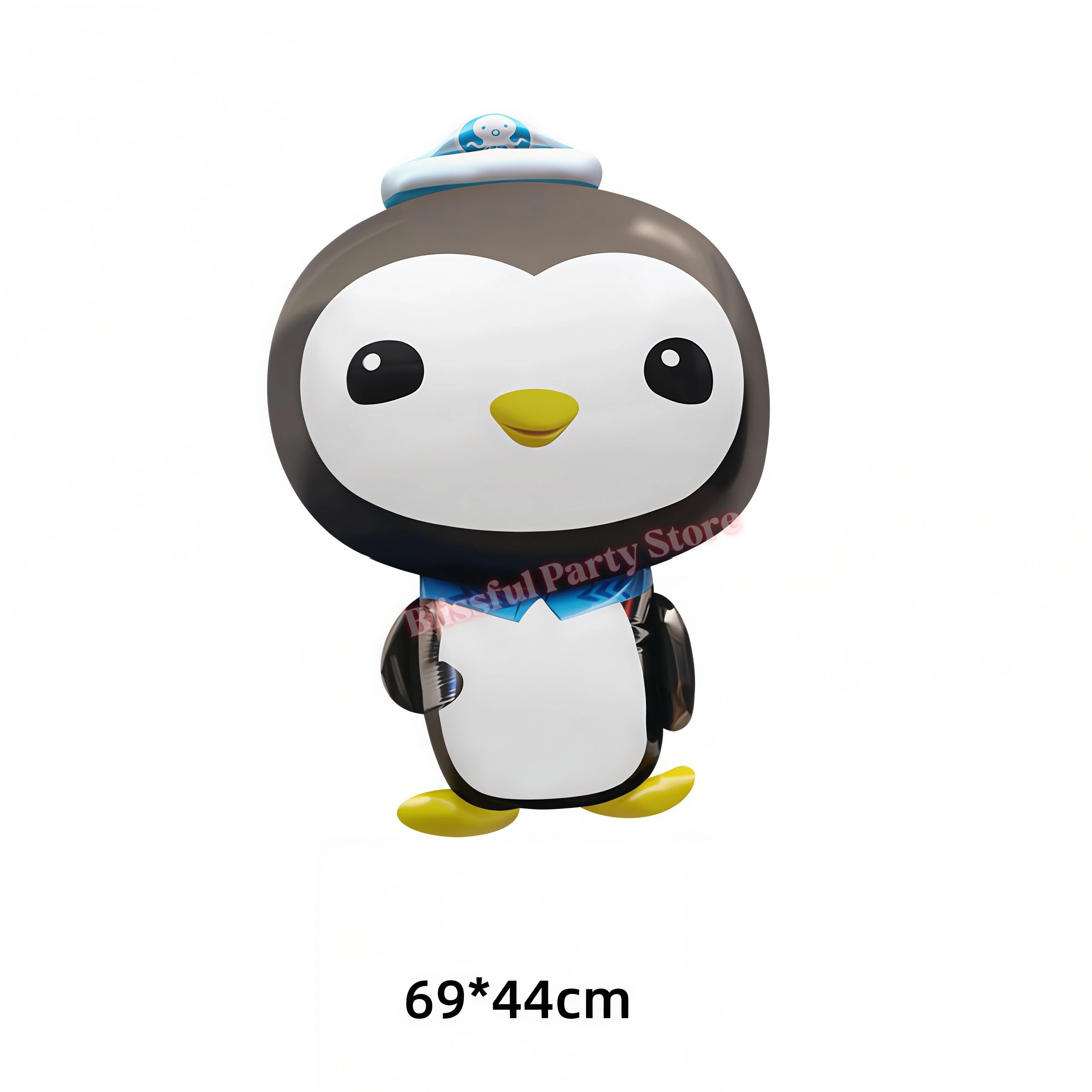 O-Octonauts Kinder Geburtstagsparty Dekoration Aluminiumfolie Ballon Kapitän Pirat Pinguin Peso Globos Baby Shower Deko Zubehör – Detail 6