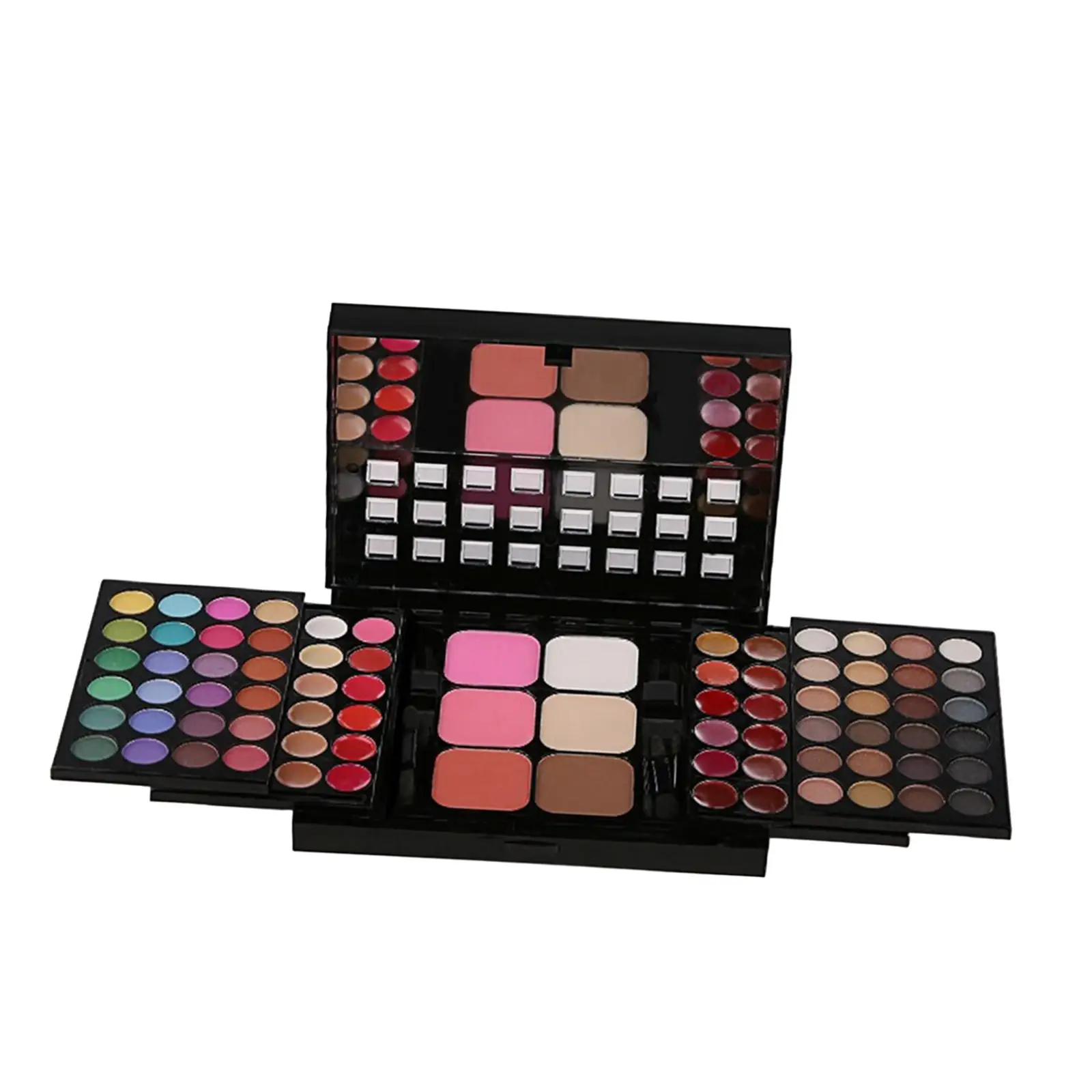 Kosmetik-Make-up-Palette-Set, Make-up-Etui aus Aluminium für die Bühne