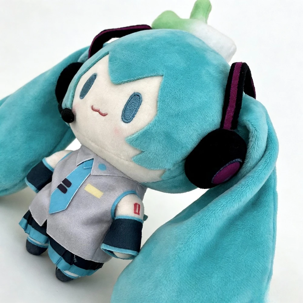 Hatsune Miku – poupée en peluche de dessin animé, oreiller périphérie, peluche douce, belle décoration de chambre, cadeaux de vacances pour garçons et filles