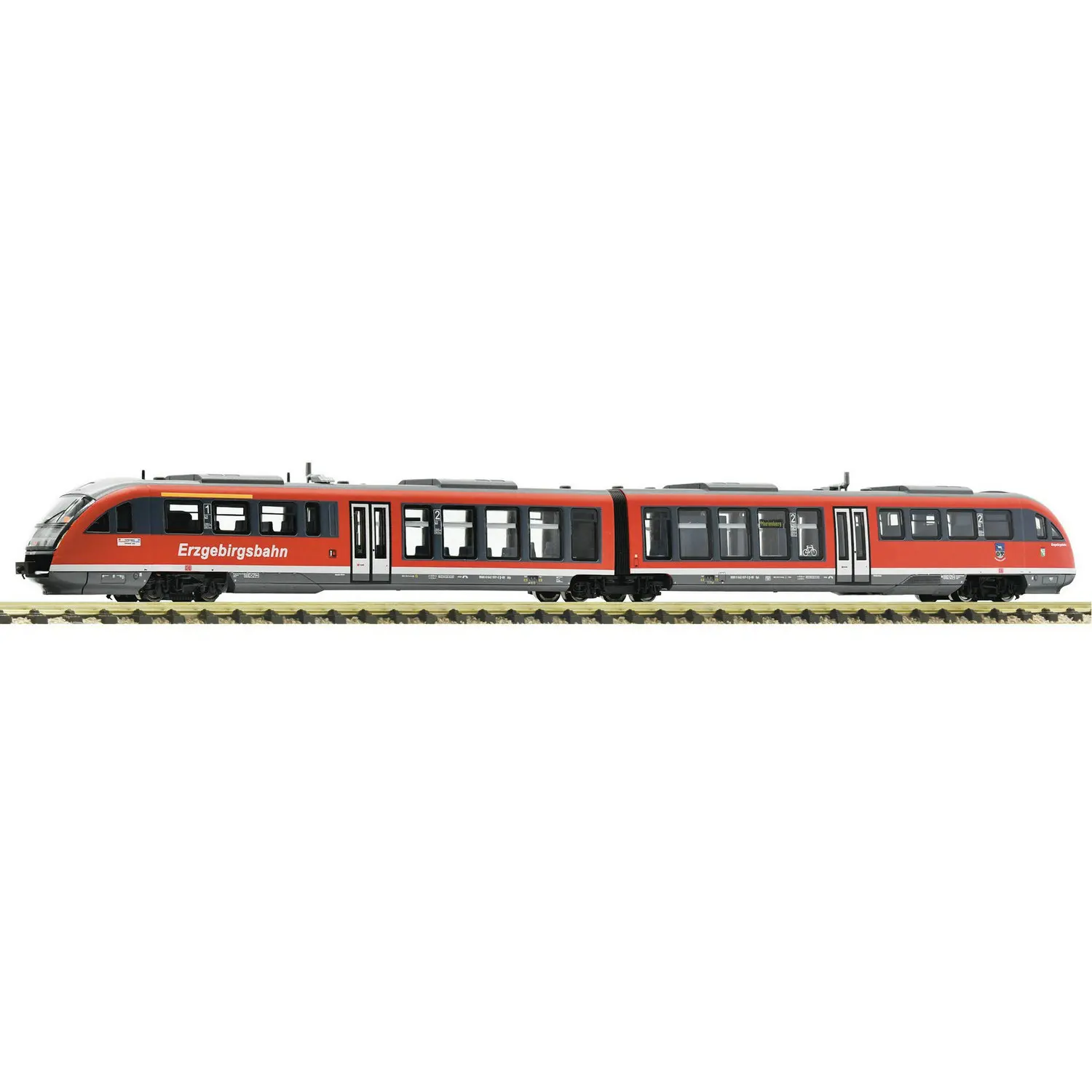 FLEISCHMANN Train Model N Type 1/160 742080 DB Sixth Generation 642 Intercity Digital Sound Effect Rail Car Toy