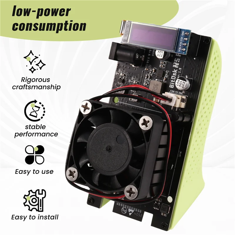 Bitaxe BM1397 Miner 200Gh/S Автономный Bitdsk ASIC Miner Bitcoin BTC Solo Miner Маломощный майнер