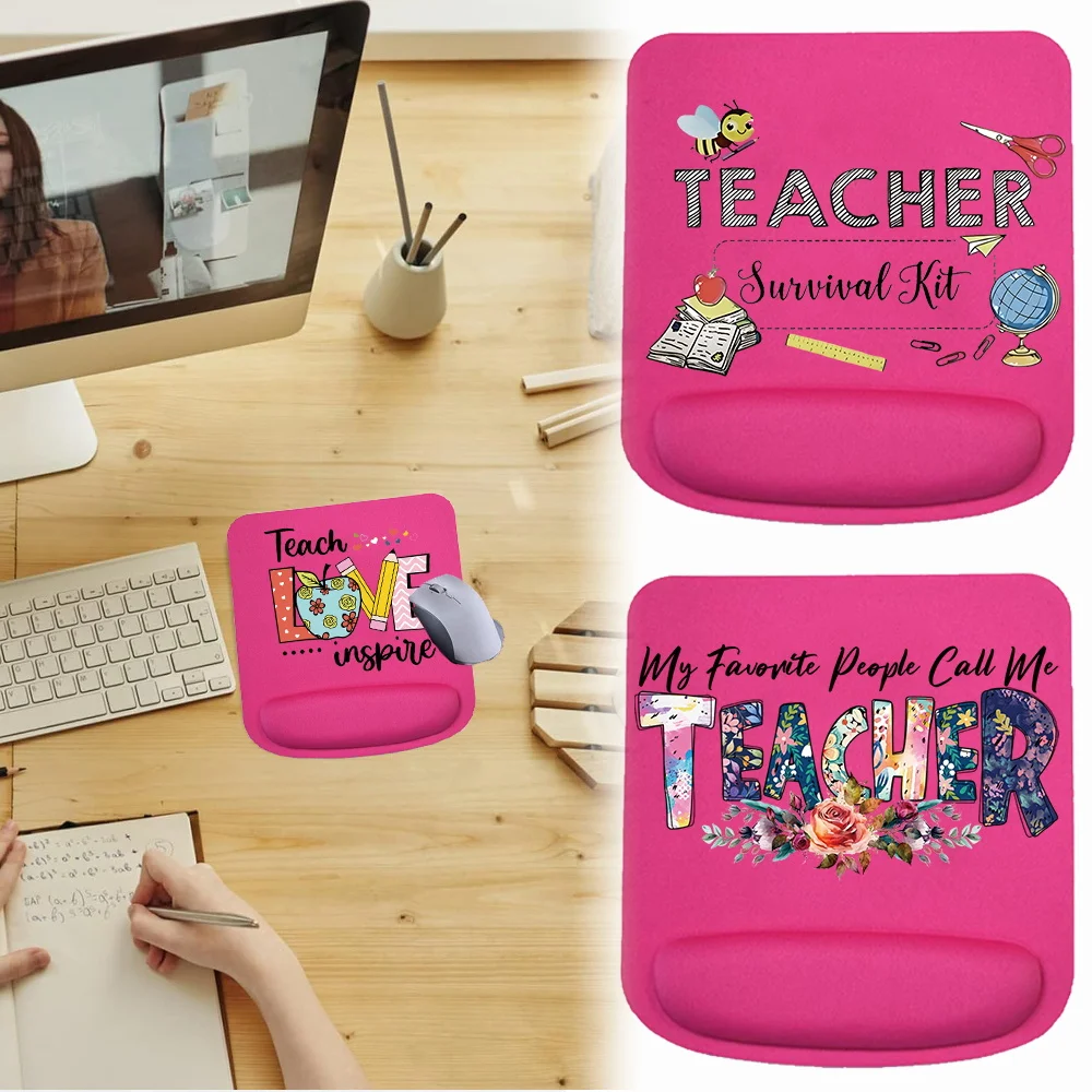 New Large Thickened Non Slip Wrist Mouse Pad for Learning and Office PC Laptop Computer Office Accessories Teacher Printing