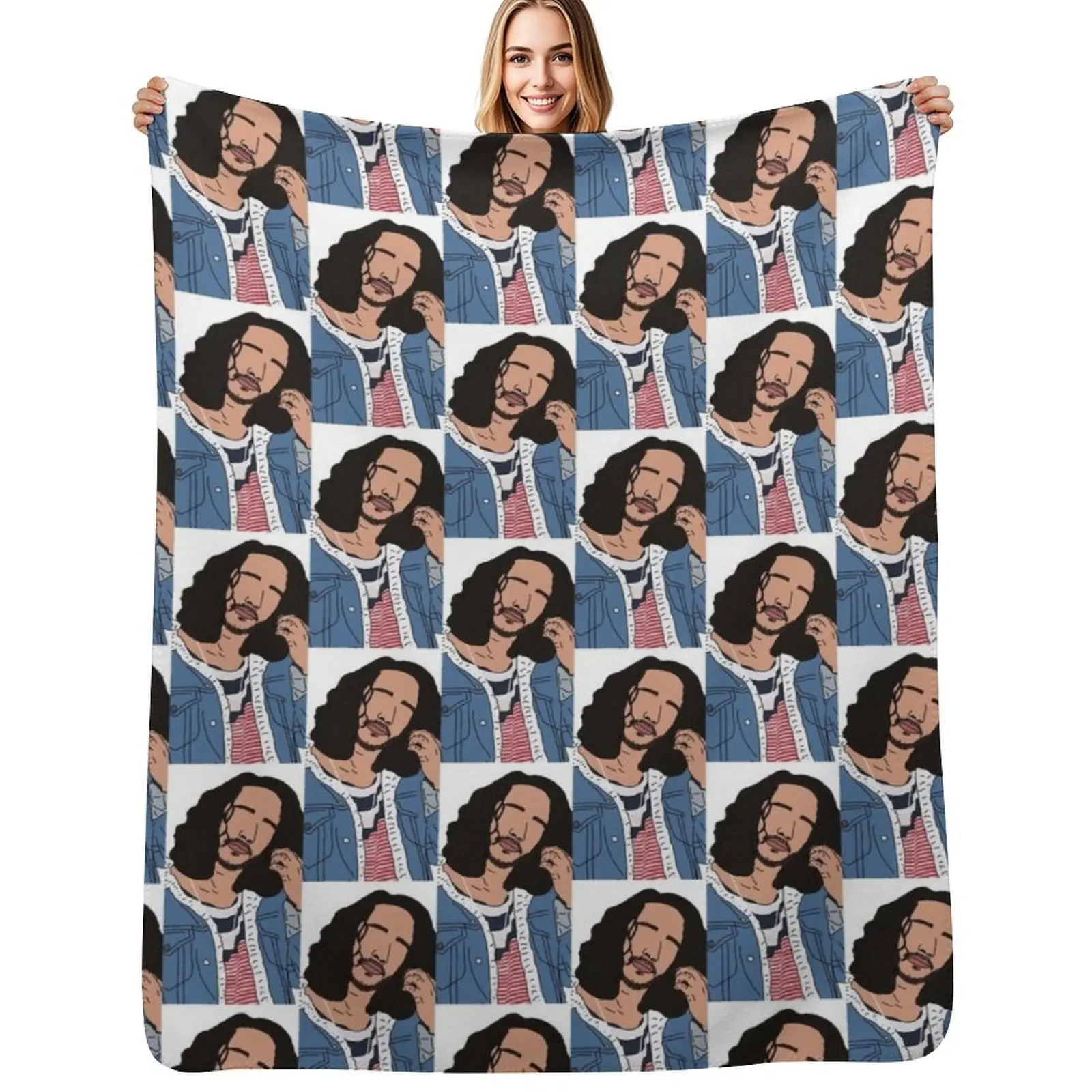 

Russ Throw Blanket Warm Plush Fuzzy Blanket for Living Room