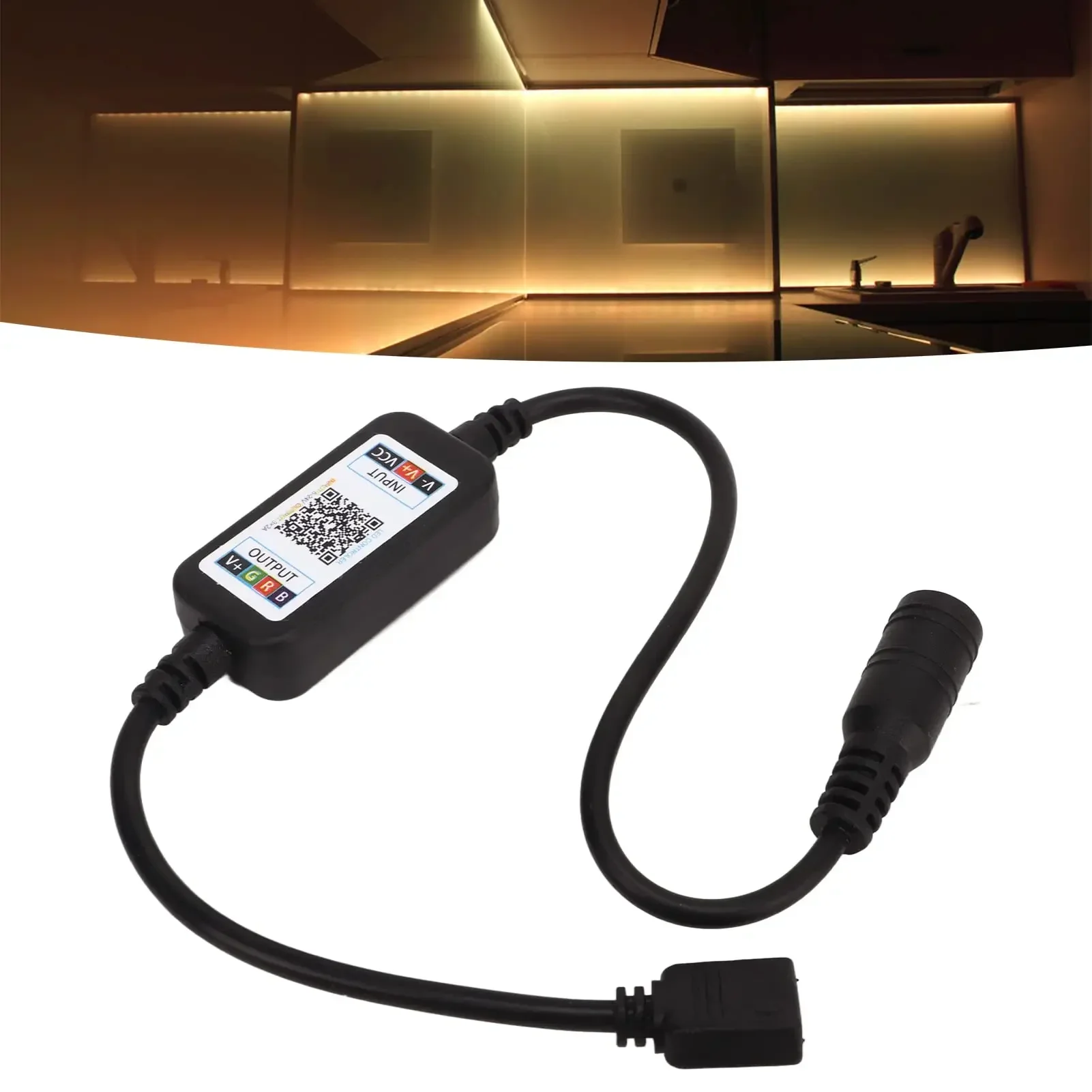 

Светодиодная лента, Яркий контроллер, миниатюрный светодиодный контроллер Bluetooth RGB, музыкальный контроллер USB 5 в постоянного тока 5-24 В, 4-контактный светодиодный контроллер для полосы 5050