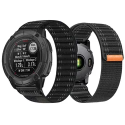 Woven Nylon Band For Garmin Instinct 2X Strap Quick Fit 22 26mm Bracelet for Fenix E 8 7 7X Pro Forerunner 965 955 Solar S70 S62