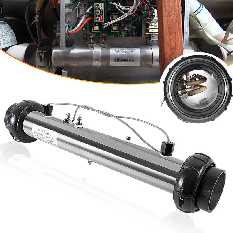 

58117 M-7 Hot Tub Spa Heater Assembly Compatible with Balboa VS, EL,TS,GS,BP Control Systems, 4.0 KW 220V 26-58104-K with Sensor