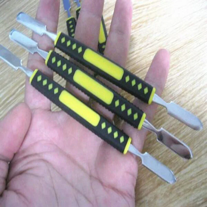 1PC Lcd Screen Open Shell Crowbar Scraper  Metal Demolition Bar LCD Repair Tools For Mobile Phone Notebook