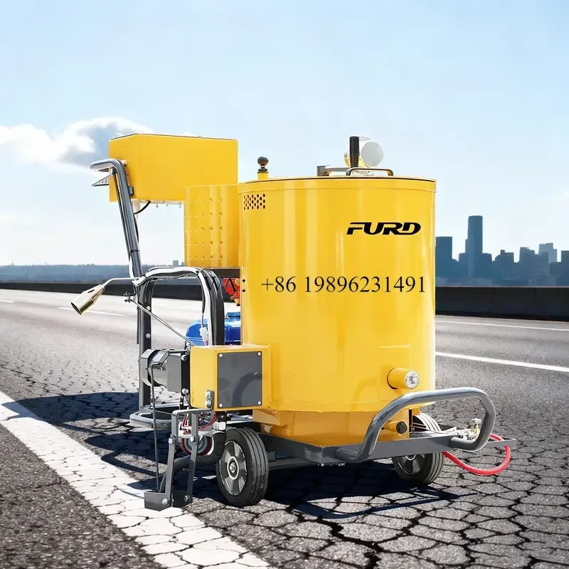 Wmwmnu 60L Asphalt Road Patching and Crack Sealing with Pump and Engine High Efficiency for Repair