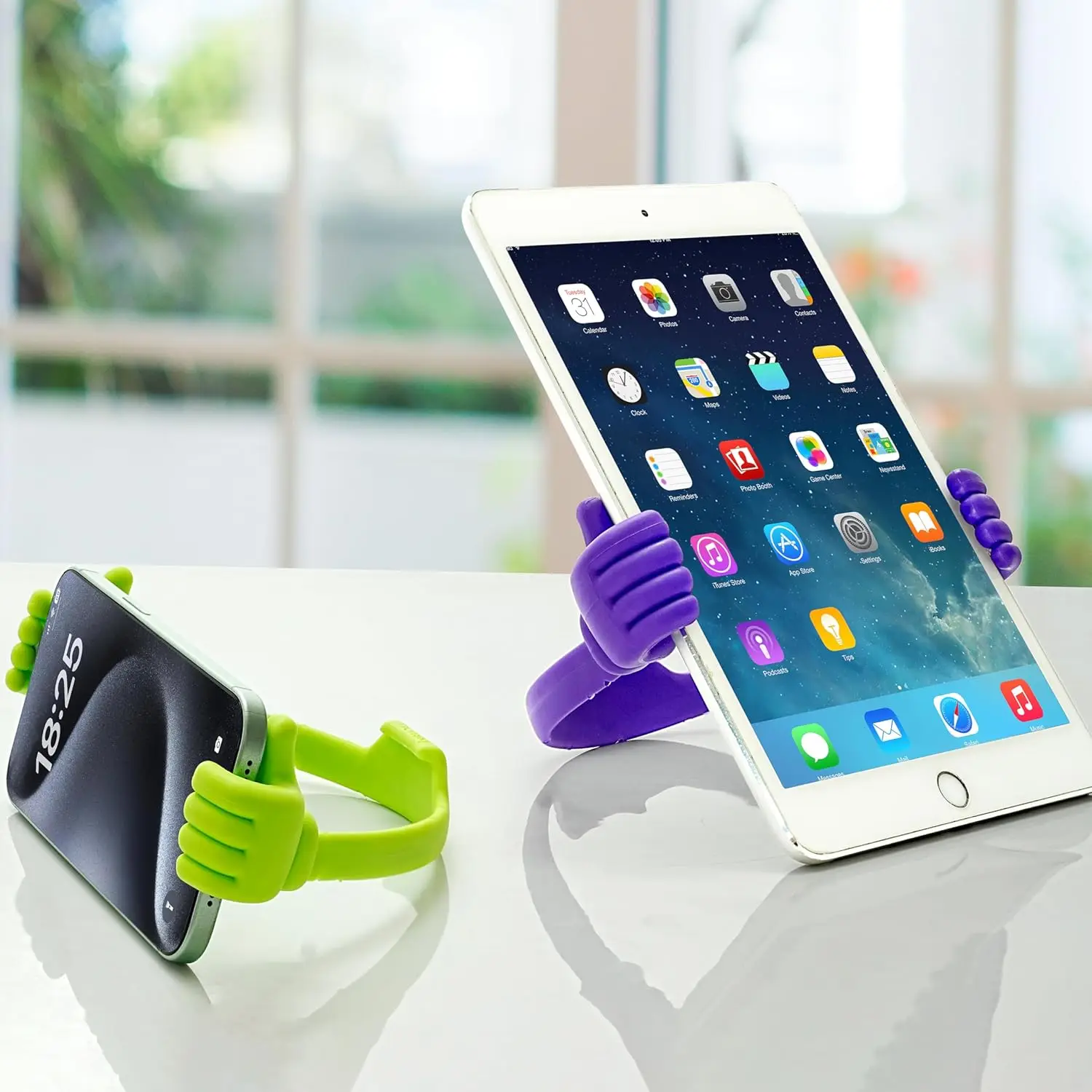 

Подставка для телефона Thumbs Up Lazy Phone Stand - регулируемый универсальный держатель для мобильных телефонов и планшетов, милый подарок на День святого Валентина