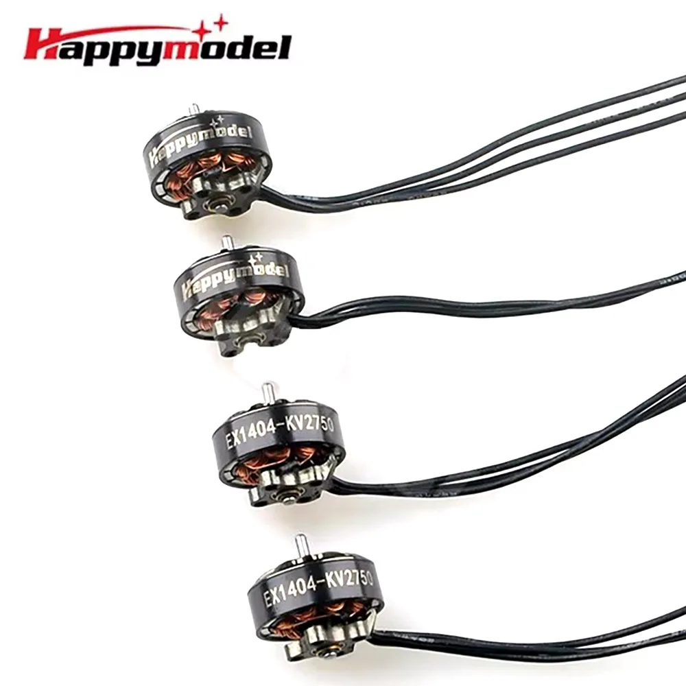 HappyModel EX1404 1404 KV4800 3S KV2750 KV3500 4S Brushless Motor 1.5mm for FPV Racing Crux35 Micro Long Range Drone