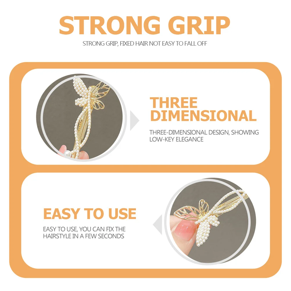 

4 шт., заколки для волос с жемчугом, стиль бабочки, элегантная заколка для свадебной вечеринки, боковой зажим для женщин и девочек, аксессуары, заколка для волос с жемчугом