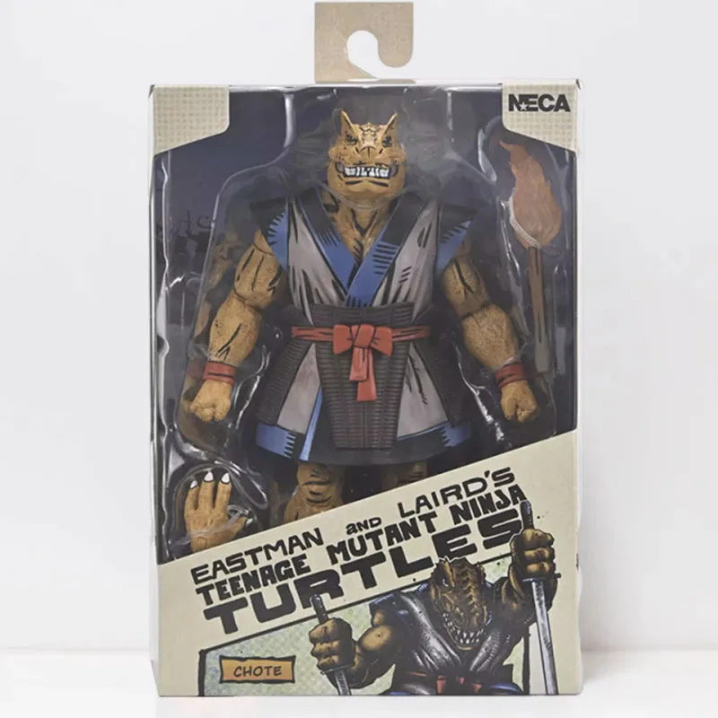 

NECA 54405 Chote Figure Teenage Mutant Ninja Turtle Figurine Anime TMNT Action Figuras Collectible Model Doll Ornament Original