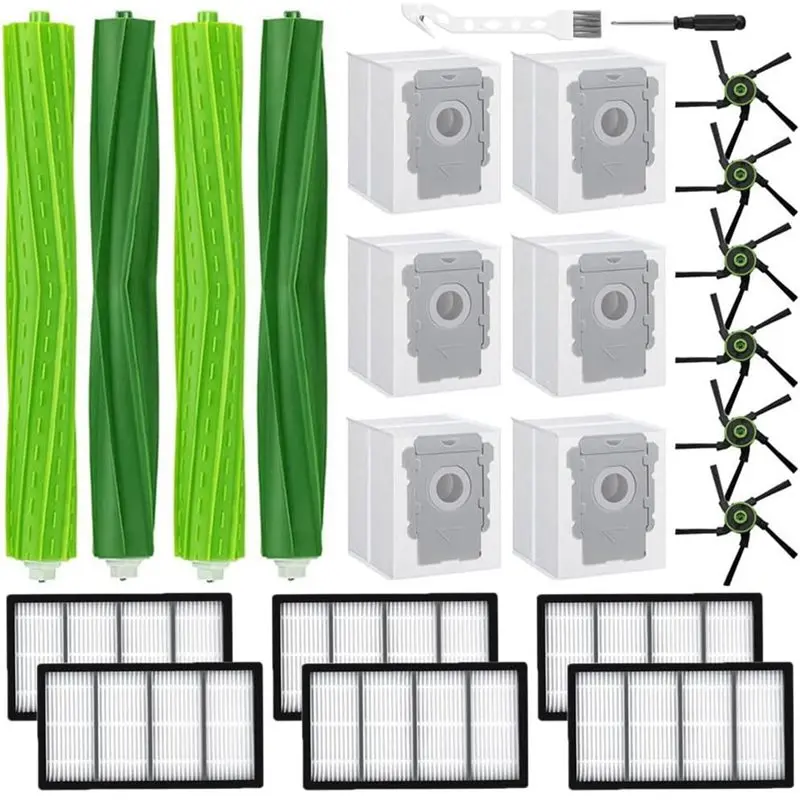 

ABBZ-Replacement Accessories Brush Filters Fit For Irobot Roomba S9(9150), S9+ S9 Plus(9550) S Series Vacuums Cleaners
