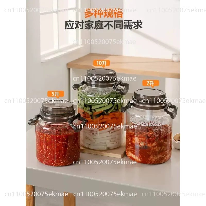 Kimchi Jars, Plastic Pickling Jars, Pickled Vegetables, Chilli Sauce