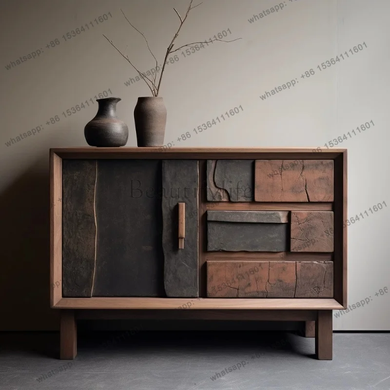 Wooden Classic Living Room Cabinets Black Beauty Organizer Display Storage Cabinet Mid Century Vetrina