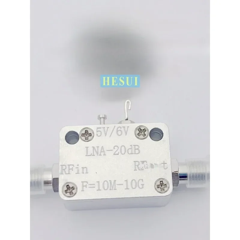 LNA RF broadband amplifier 10M-10G P1dB=20dBm G=20dB low noise amplifier