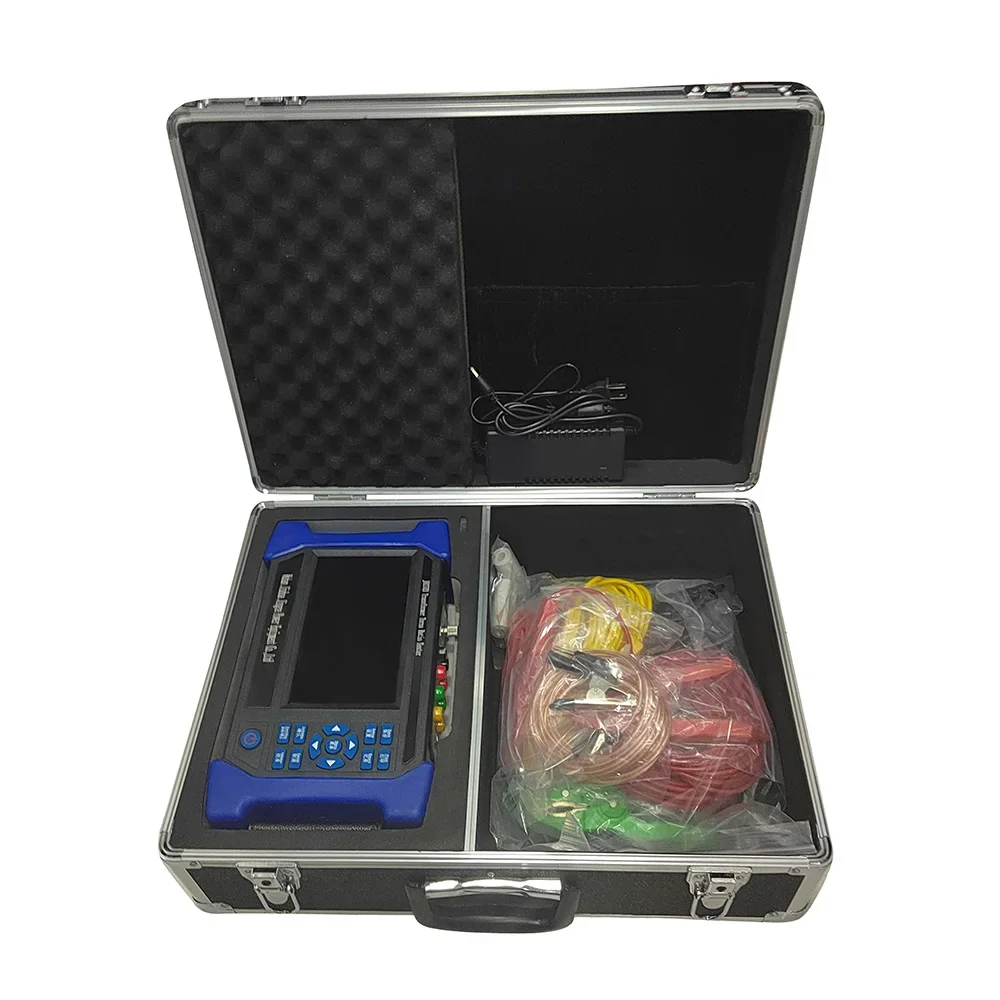Portable Electronic Handy Transformer TTR Turn Ratio Meter Group Tester For PT CT Instrument Transformer High Turns Ratio Tester