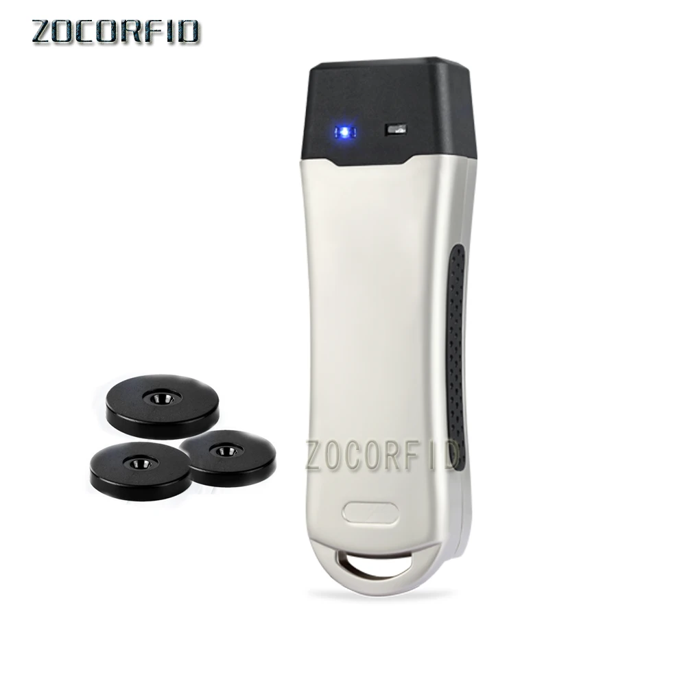 Z-6200C 125KHZ EM RFID Inductive Guard Tour Patrol Reader System with 10pcs Checkpoint Tags
