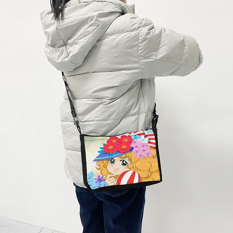 Cartoon Candy Candy Shoulder Bags Women Crossbody Bags Manga Kaneki Ken Ladies Handbag Messenger Bags