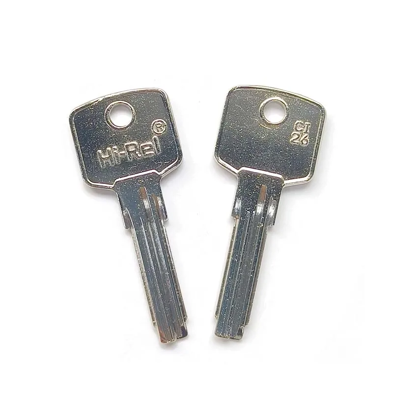 5-100 Pcs Hi-Rel CI-26 AB74 Silca AB48 1749 AU57L ABU74 Dimpled Keys Door Key Blanks Embryo Copper for Security House Home