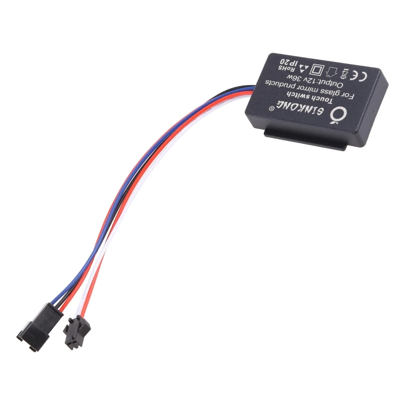 Gương phòng tắm Công tắc Loại khóa cho cảm biến cảm ứng cho đèn LED Gương đèn pha thả vận chuyển
