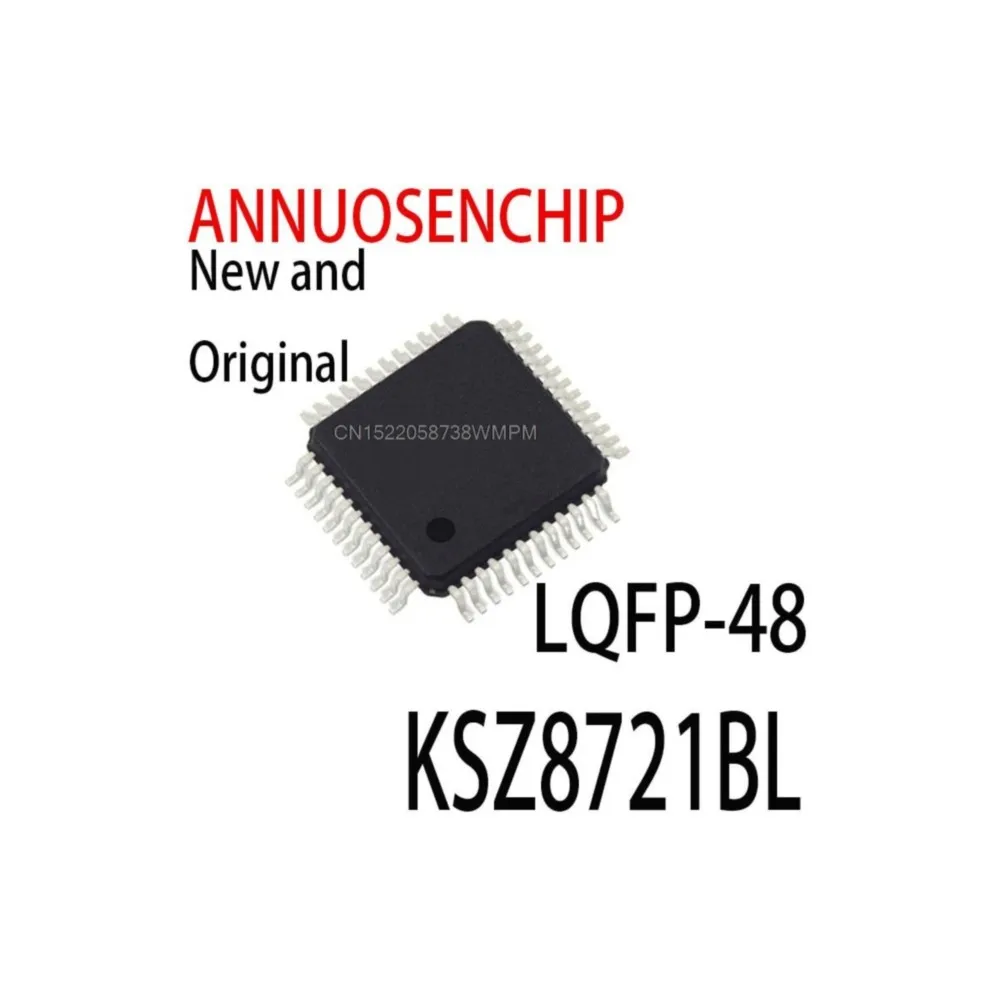 

10PCS New and Original KSZ8721 KSZ8721BL-TR LQFP48 in stock KSZ8721BL