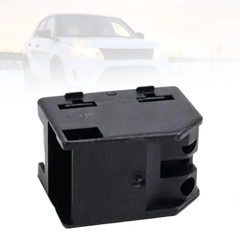 Black ABS Vehicle Window Switches with Direct Feedback, Single Electric Control Replacement Component for Golf Car Repair and