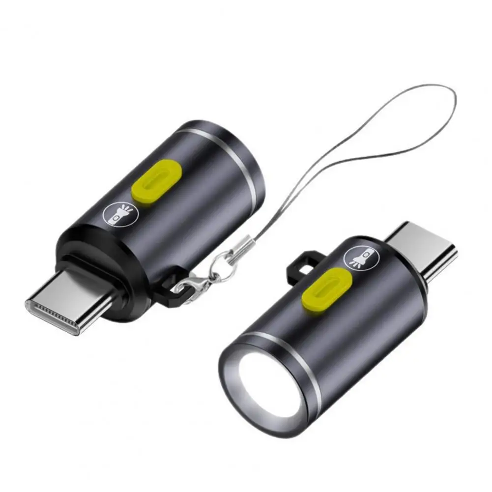 Senter Led Senter Tahan Air Super Terang dengan Desain Berukuran Saku Pengisian Daya Tipe C Lumen Tinggi untuk Aktivitas Luar Ruangan