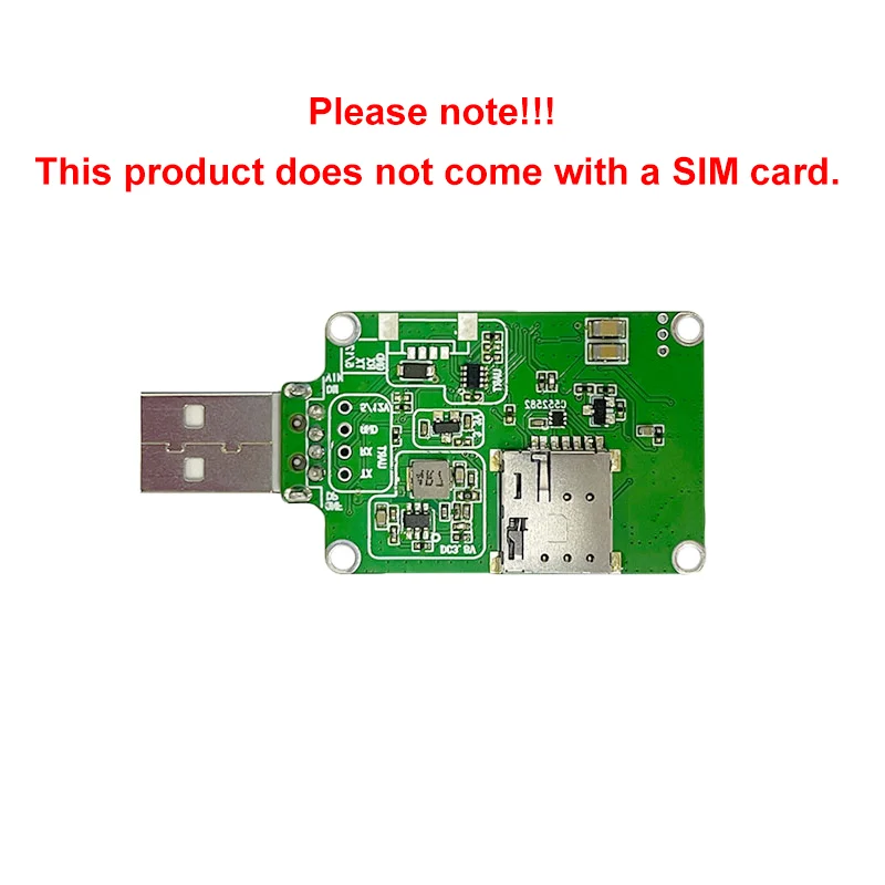 โมดูล SIMcom A7608E-H USB Dongle 4G LTE CAT4 รองรับข้อมูล/เสียง/GNSS ชุดบอร์ดแยกส่วนเสริมพร้อมเสาอากาศ FPC+GPS