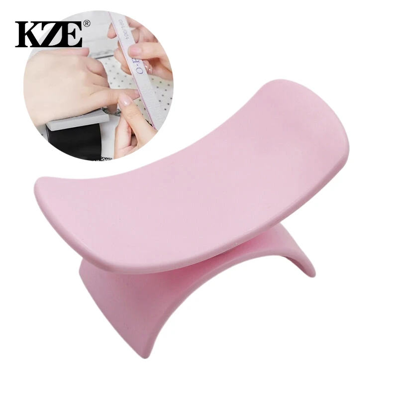 Nail Arm Rest Cushion U Shape Nail Art Accessories Professional Portable Nail Art Mat Holder for Nail Art Manicure Home Salon