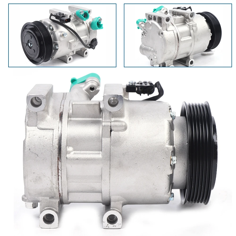 Air Conditioning Compressor  W/ Clutch  For Hyundai Sonata 2.4L 2012-2014 &  KIA Optima 2.0L/2.4L 2012-2015 977013V110