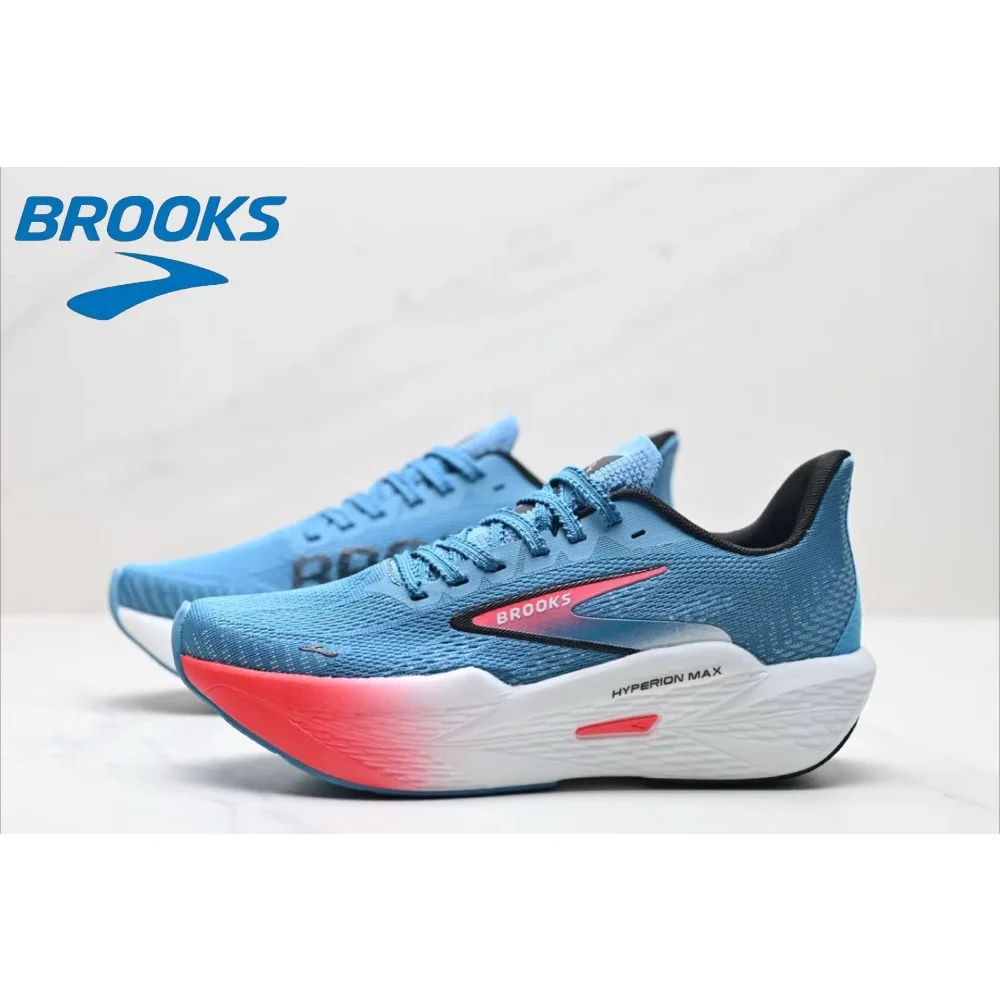 Brooks Men's Casual Sneakers Hyperion Max 2 Shock Absorbing Race Marathon Professional Running Daily Training Shoes