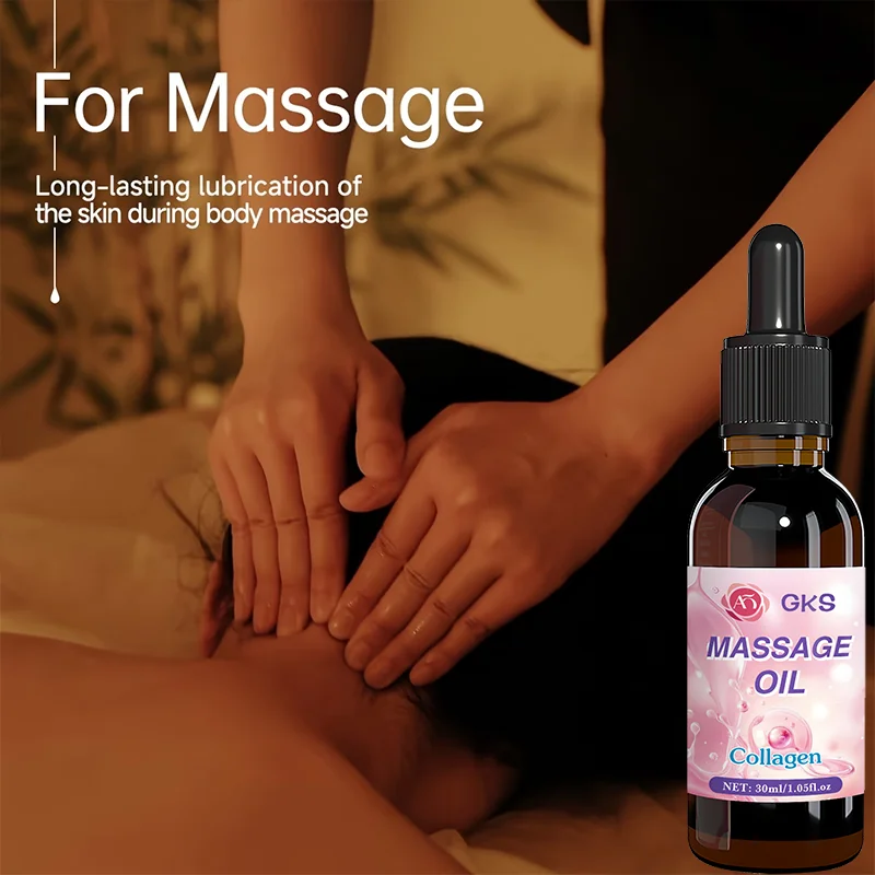Stress Relief Massage Oil - Deeply Moisturizes, Soothes Muscles & Promotes Relaxation. Body Care Formula.