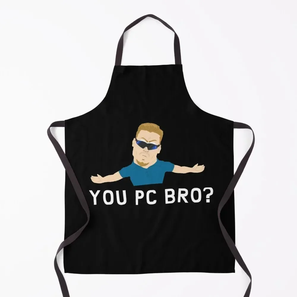 

You pc, bro Apron Kitchen Tools kitchen utensil men's barbecue Men's Kitchen Apron
