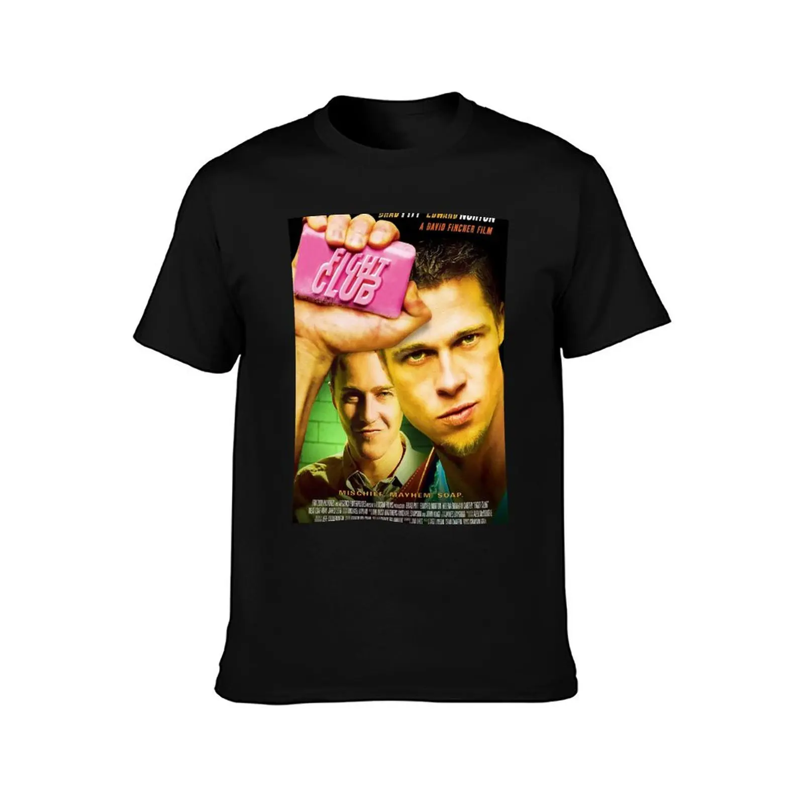 قتال نادي 1999 ستار تي شيرت تي شيرت شخصية تي شيرت رجل عادية تي شيرت للرجل القطن تي شيرتات عجيبة