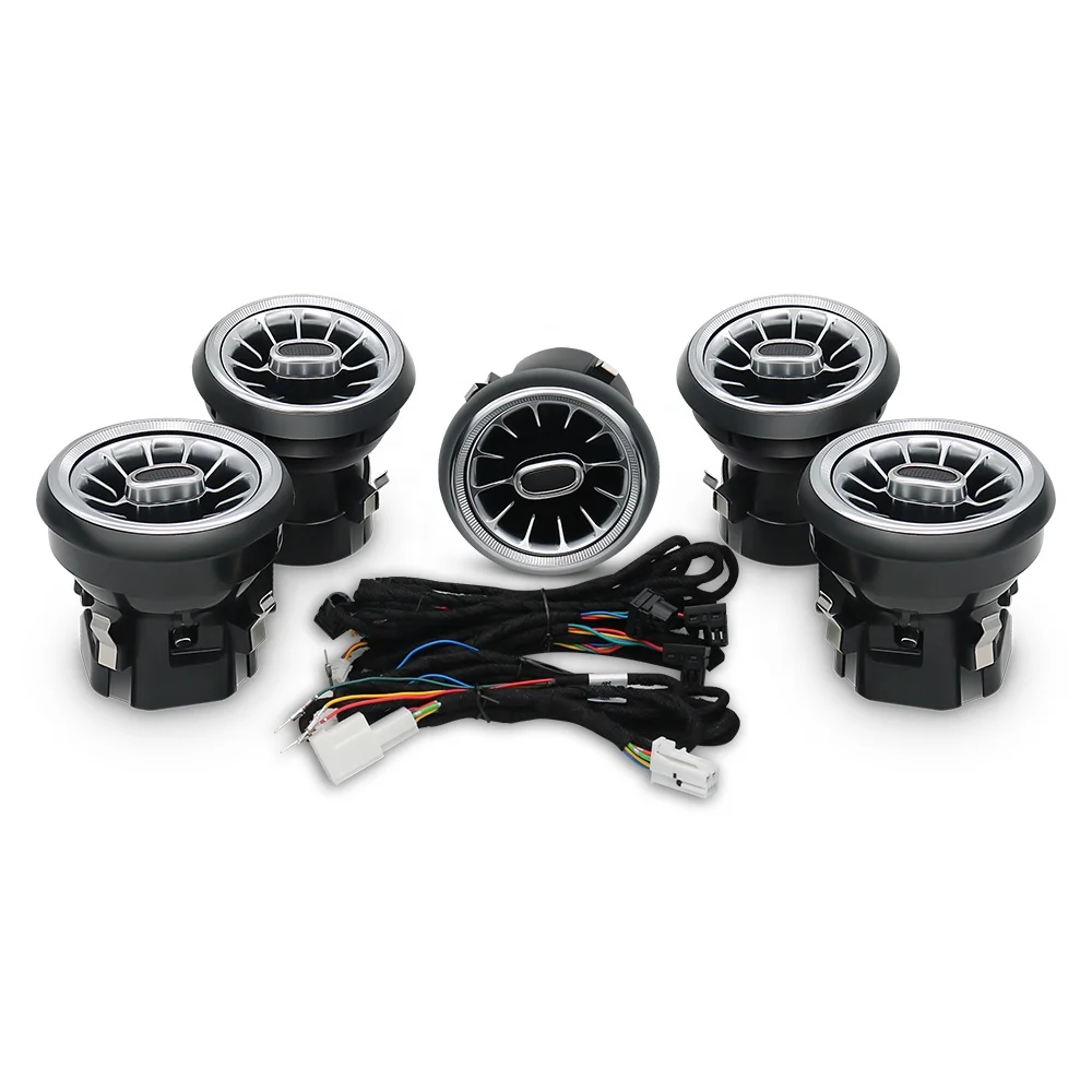 

STLF12-color LED Car Air Vent Air Outlet Front Ac Vents for Mercedess-Benzs A-class/CLA/GLA W176 W156 W117