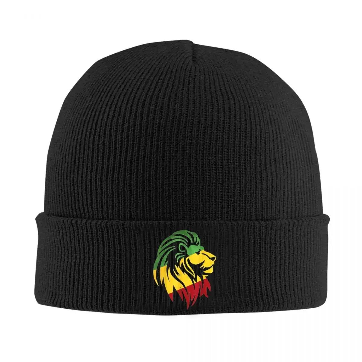 Lion Of Judah Reggae Hat Autumn Winter Skullies Beanies Street Rasta Lion Jamaican Caps Female Male Knitted Caps