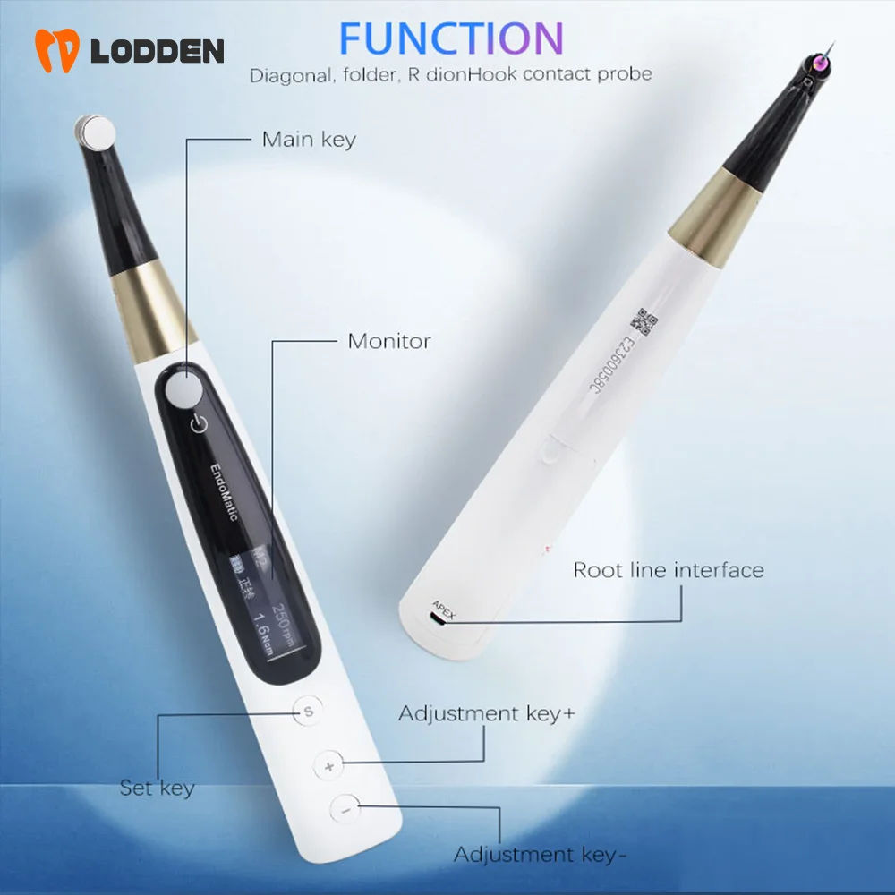 174-E Dental Endo Motor Wireless 9 Program with LED Endodontic Instrument Root Canal Apex Locator Rotary Motor