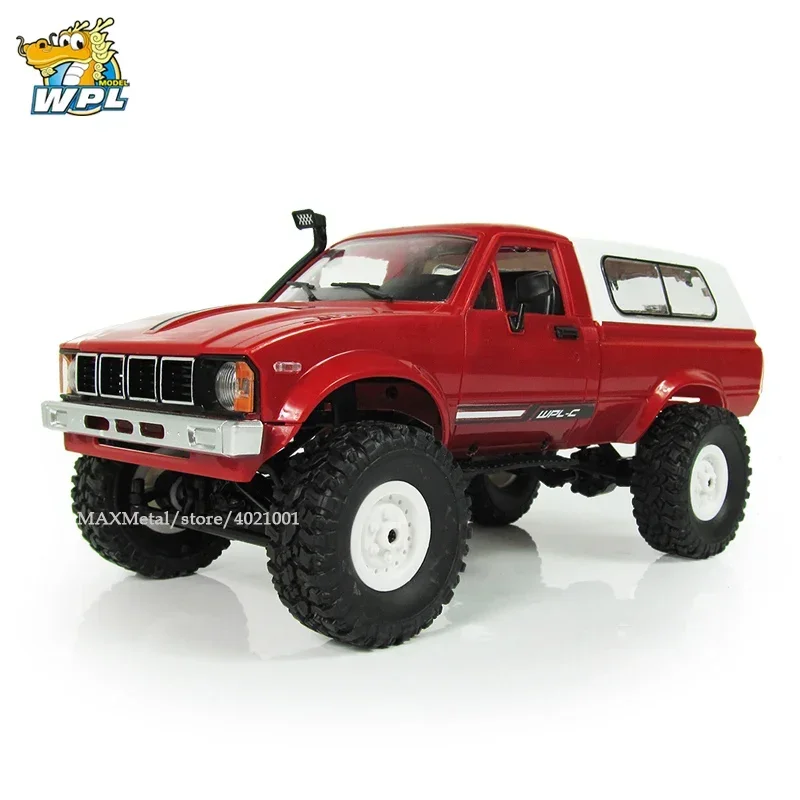 WPL C24 C14 C24-1 Controlled Cars Off-Road RC Car 1:16 RC Crawler Military Truck Electric Car Truck 4WD Battery Power Car