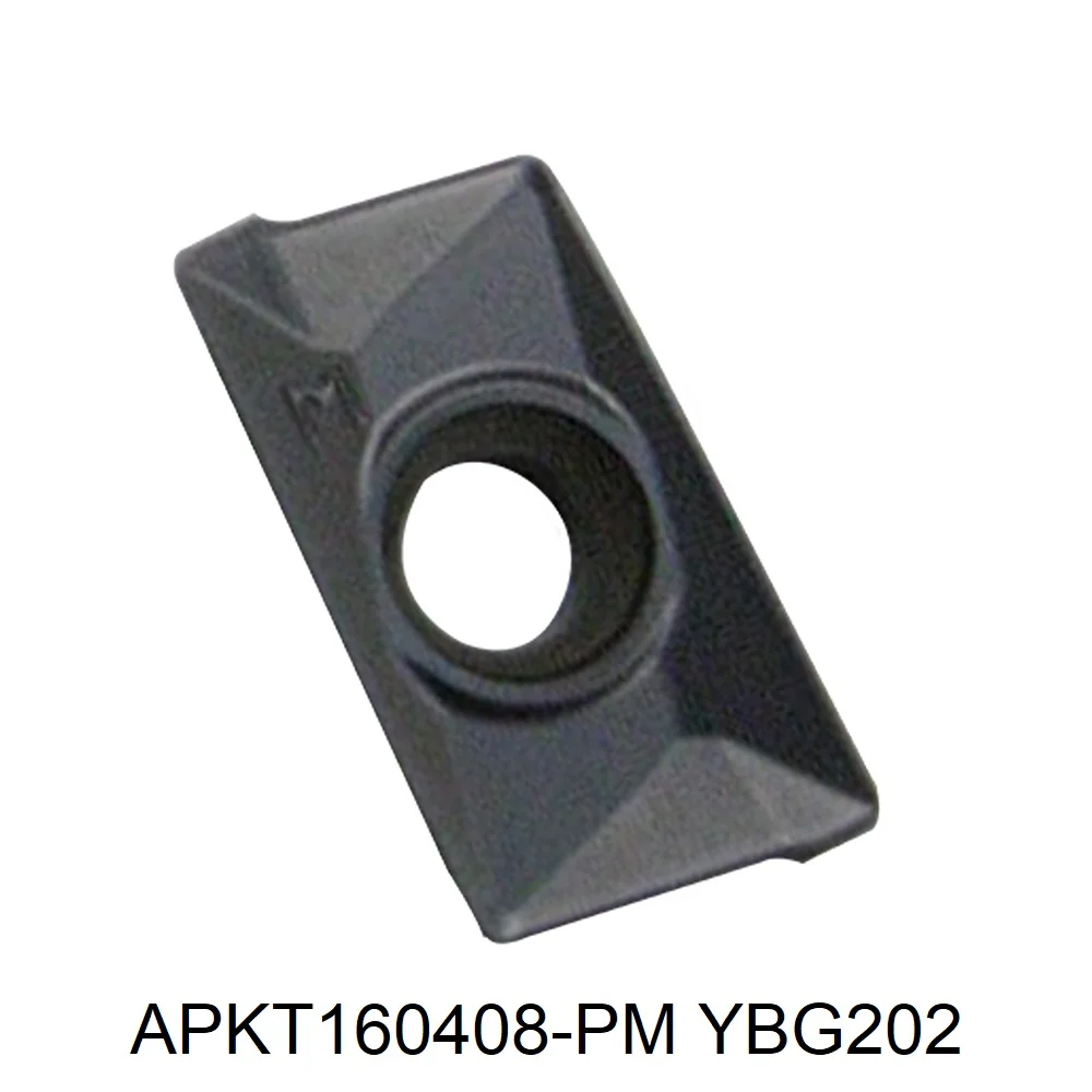 АПКТ 160408 -PM YBG202 YBC302 YBC301 YBD152 YBM351 YBG205 YBM253 YBD252 ZCC Фрезерные вставки для отделочной стали, нержавеющей стали